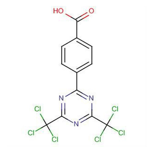 Benzoic acid, 4-[4,6-bis(trichloromethyl)-1,3,5-triazin-2-yl]-