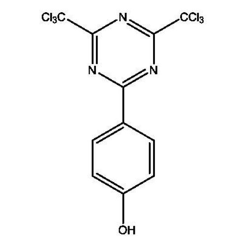 2-(4-hydroxyphenyl)-4,6-bis(trichloromethyl)-1,3,5-triazine