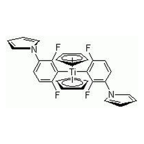 Bis(.eta.5-2,4-cylcopentadien-1-yl)-bis(2,6-difluoro-3-(1H-pyrrol-1-yl)-phenyl)-titanium